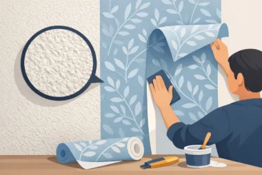 Can You Wallpaper Textured Walls? Yes, But