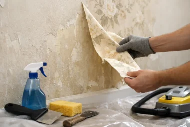 How to Remove Old Wallpaper Safely