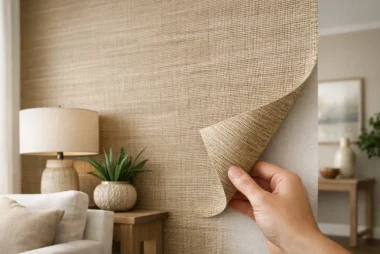 Grasscloth Wallpaper Pros and Cons for Houston Homes