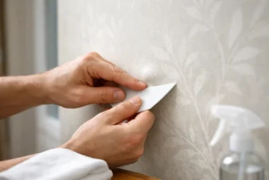 How to Fix Wallpaper Bubbles Without Wall Damage